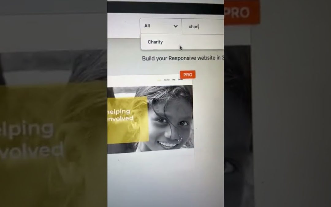 How To Create A #Charity #WordPress Website In Just 3 Steps #shorts