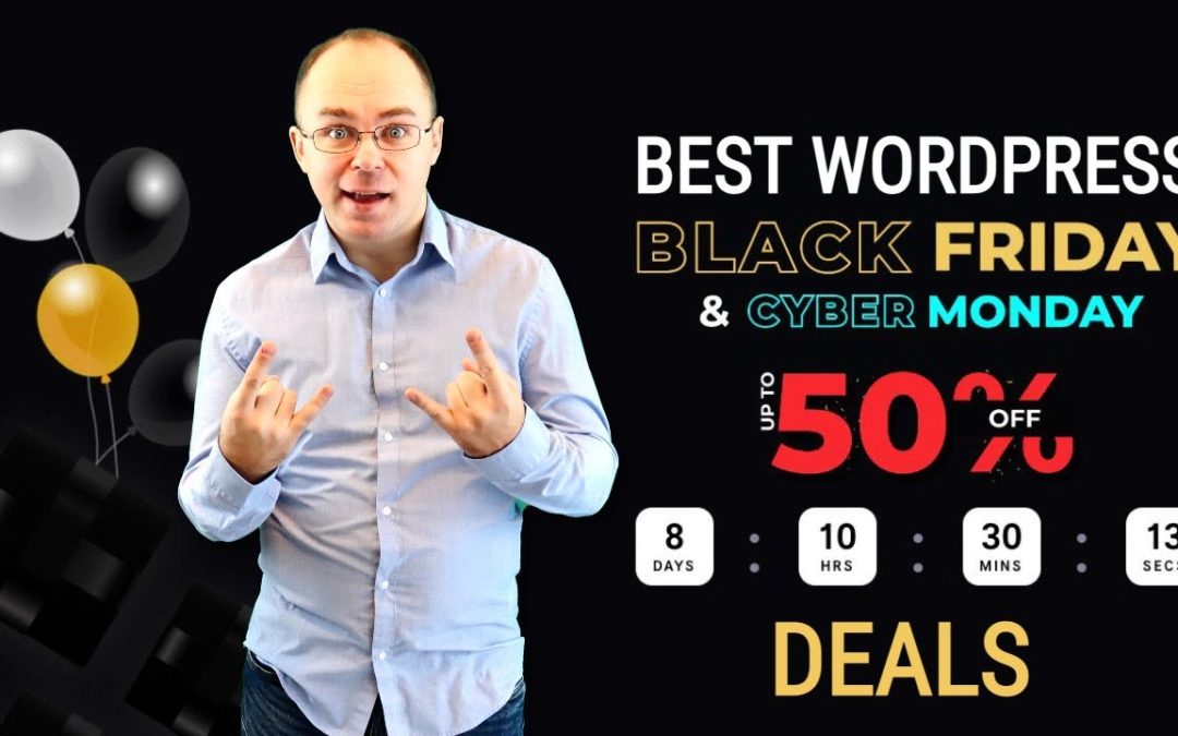 My Favorite Black Friday Deals for WordPress (2022)