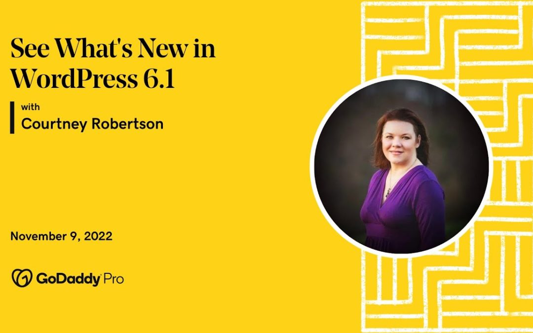 See What's New in WordPress 6.1