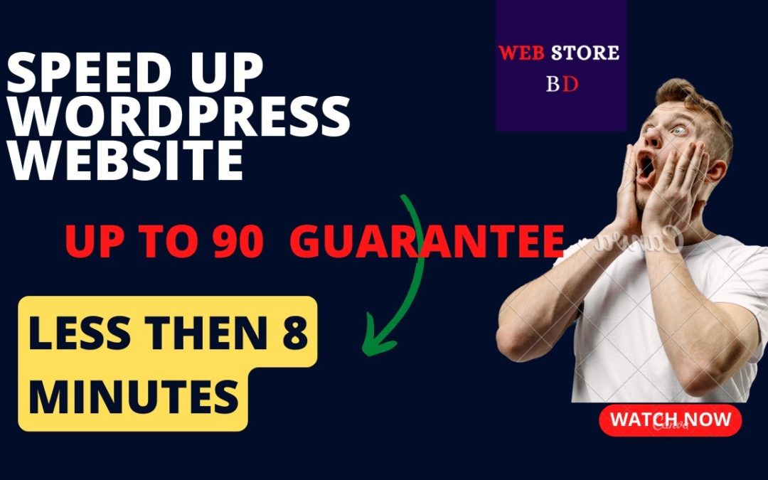 How to  increase wordpress website speed and performance 2022 free