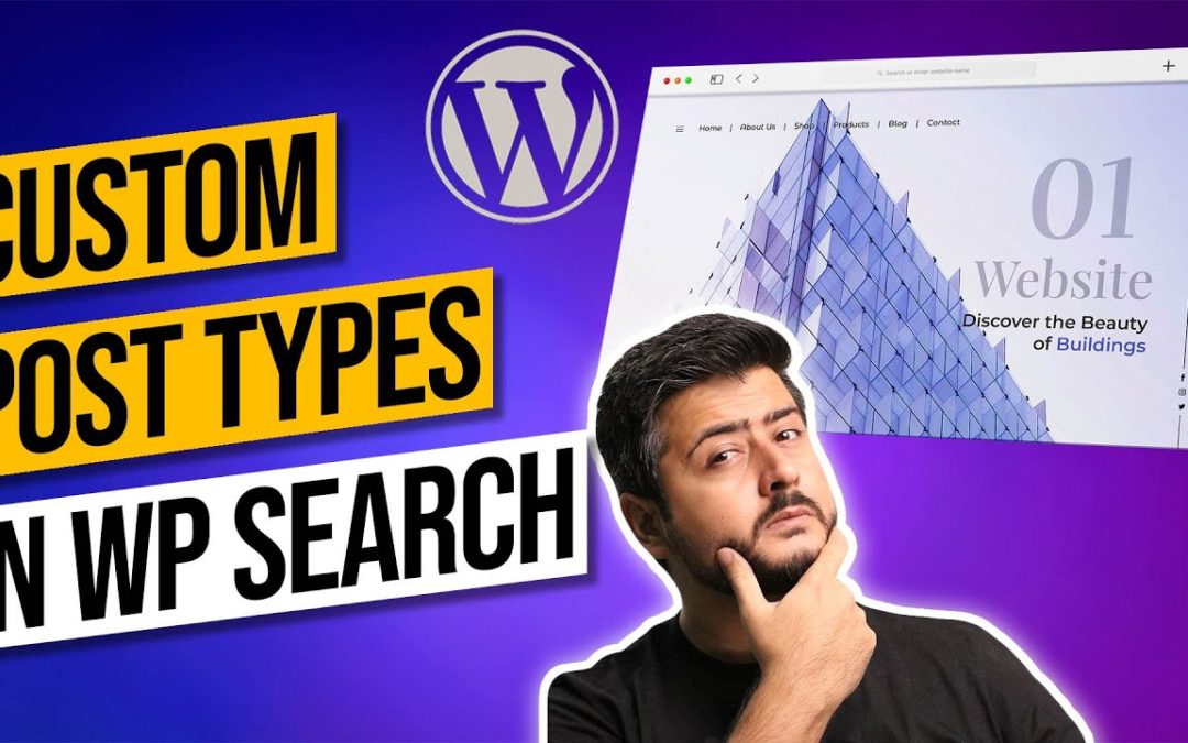 Include Custom Posts in WordPress Search – Easy!