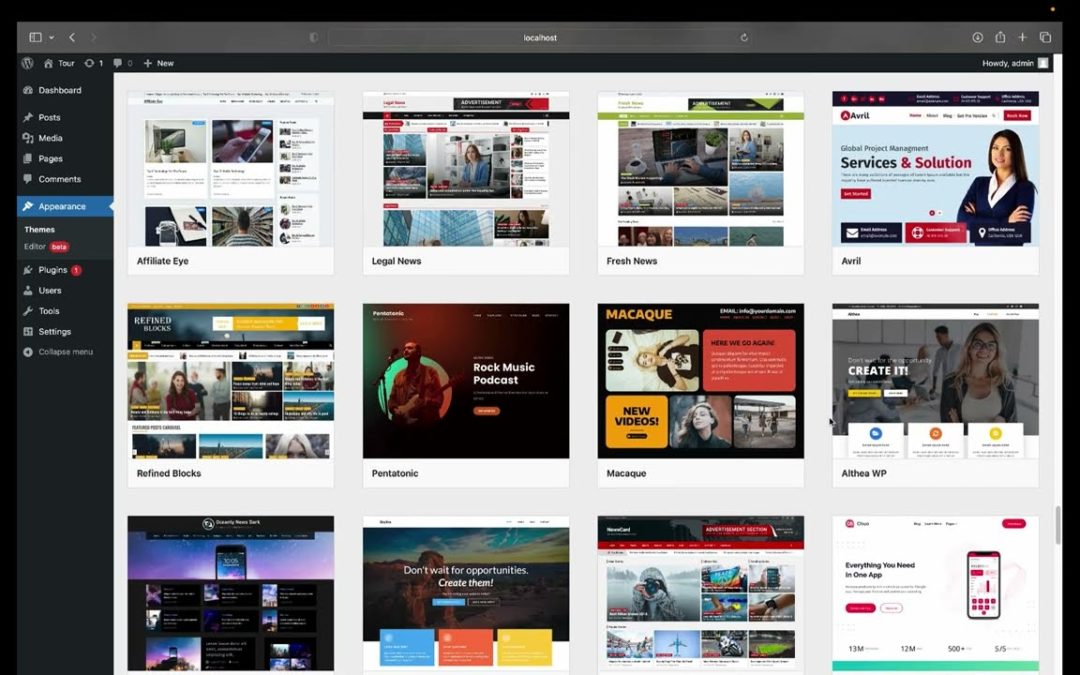 Tour Of The WordPress Dashboard || Understanding WordPress To its Core