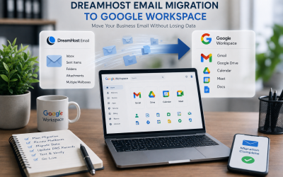 DreamHost Email Migration to Google Workspace
