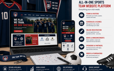 Sports Team Website Platform: Everything Your Club Needs on One Site